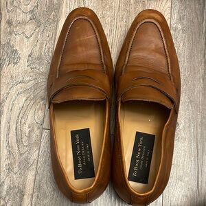 To Boot New York Men's  Leather Loafers Size 9